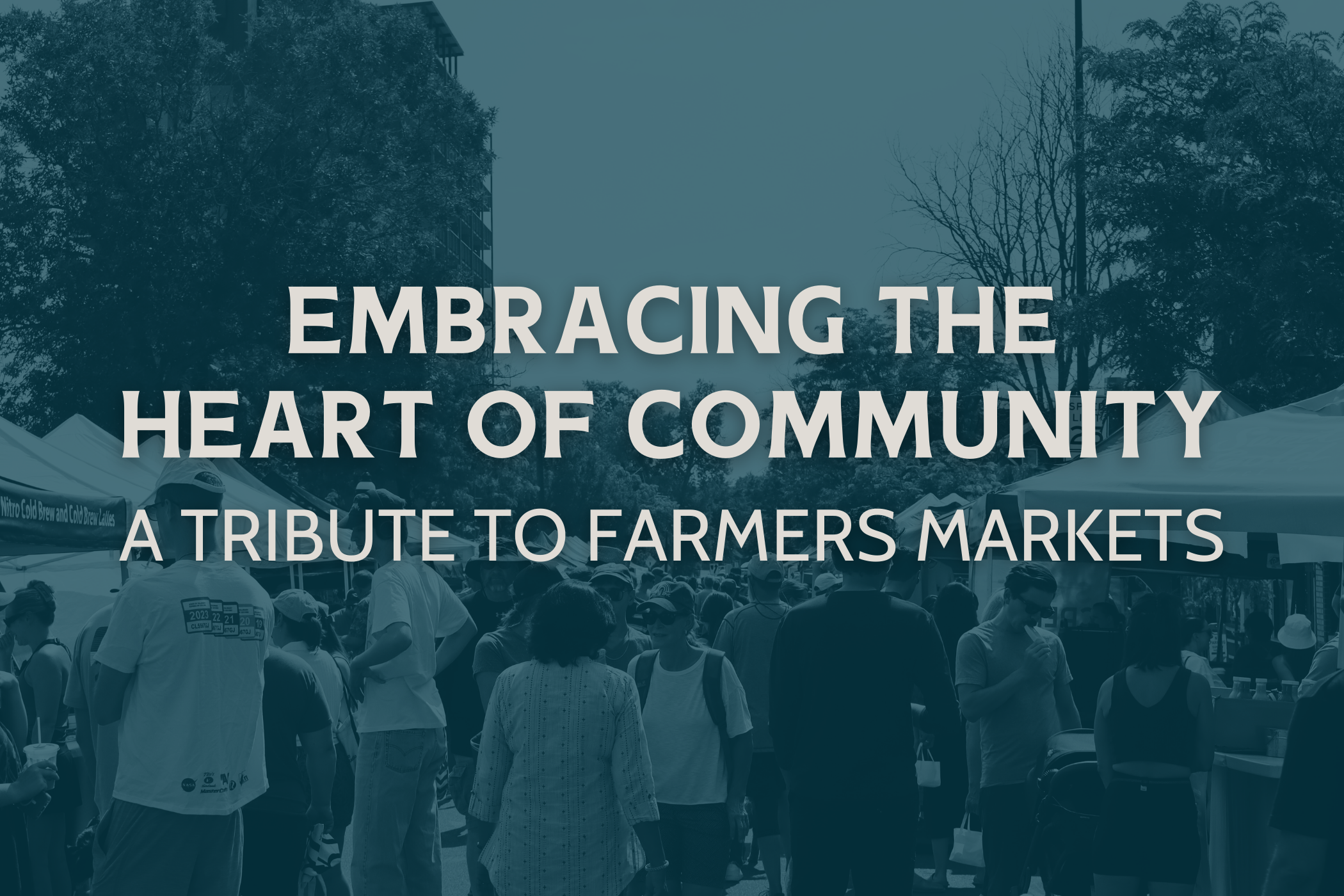 Embracing the Heart of Community: A Tribute to Farmer's Markets