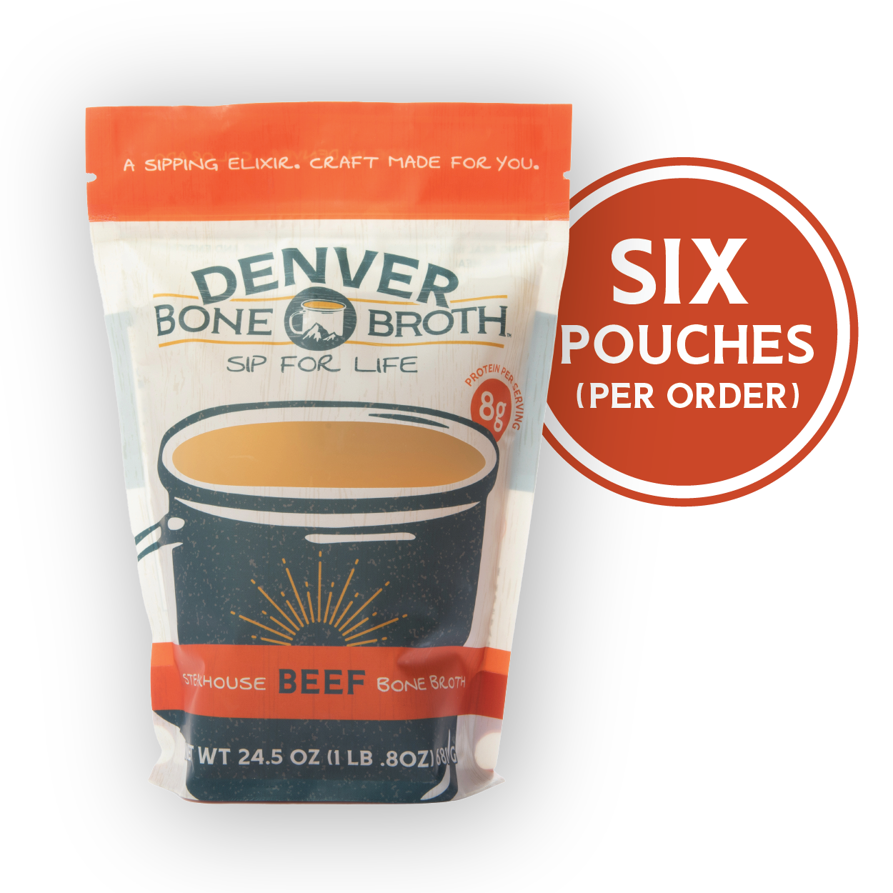 Steakhouse Beef Bone Broth